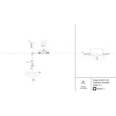 Точечный светильник Yin DL030-2-01B