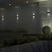 Уличный настенный светильник Calle 358564