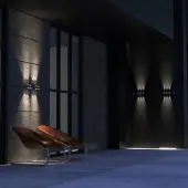 Уличный настенный светильник Calle 358573