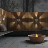 Уличный настенный светильник Calle 358940