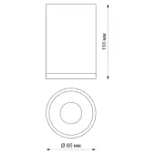 Точечный светильник Elina 370727