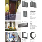Уличный настенный светильник Kaimas 357418